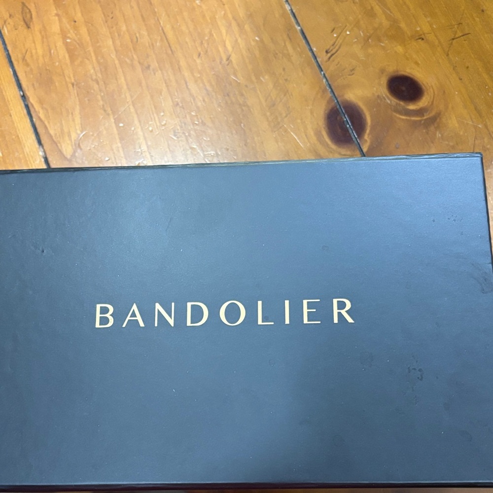 Bandolier Black Crossbody Bag